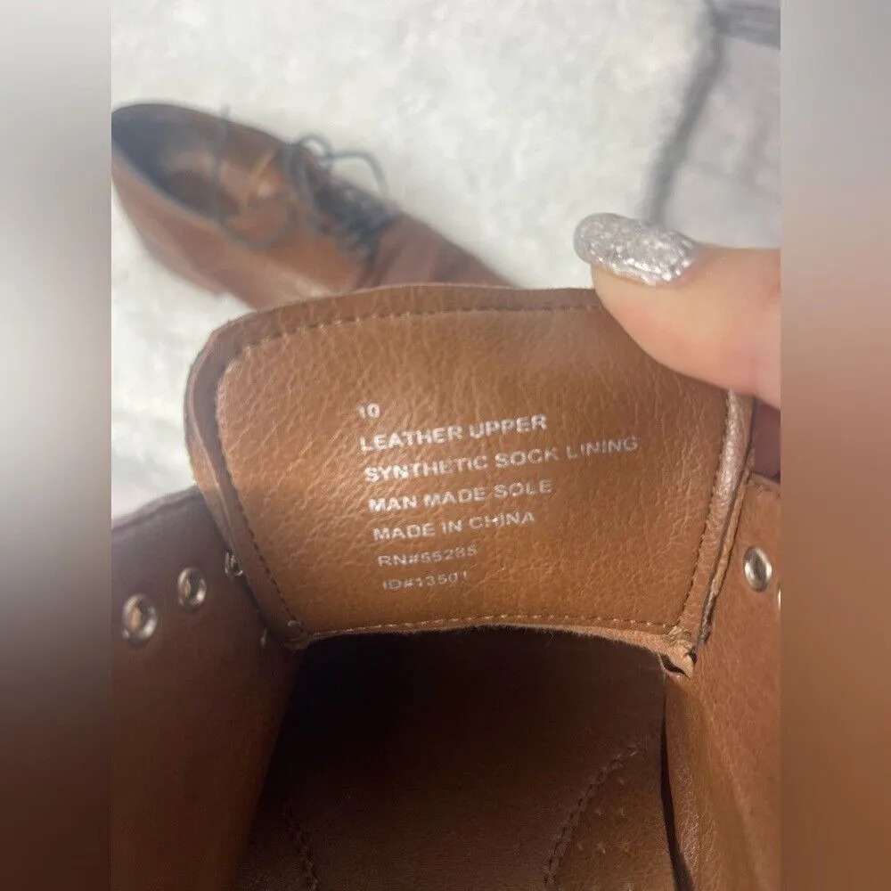 Men's leather shoe‎ size 10 brown - Image 7