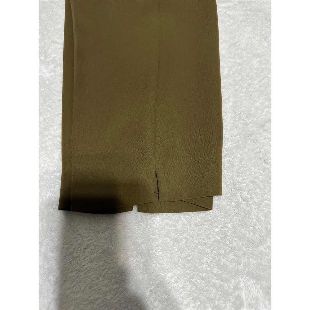 J.Crew  Womens Ankle Easy Pull On Dress Pant Navy Style E1756 Lightweight Size 10 - Image 10