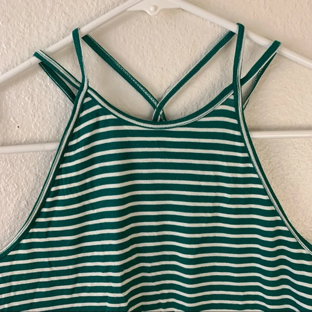striped strappy halter casual top Size XSmall - Image 5