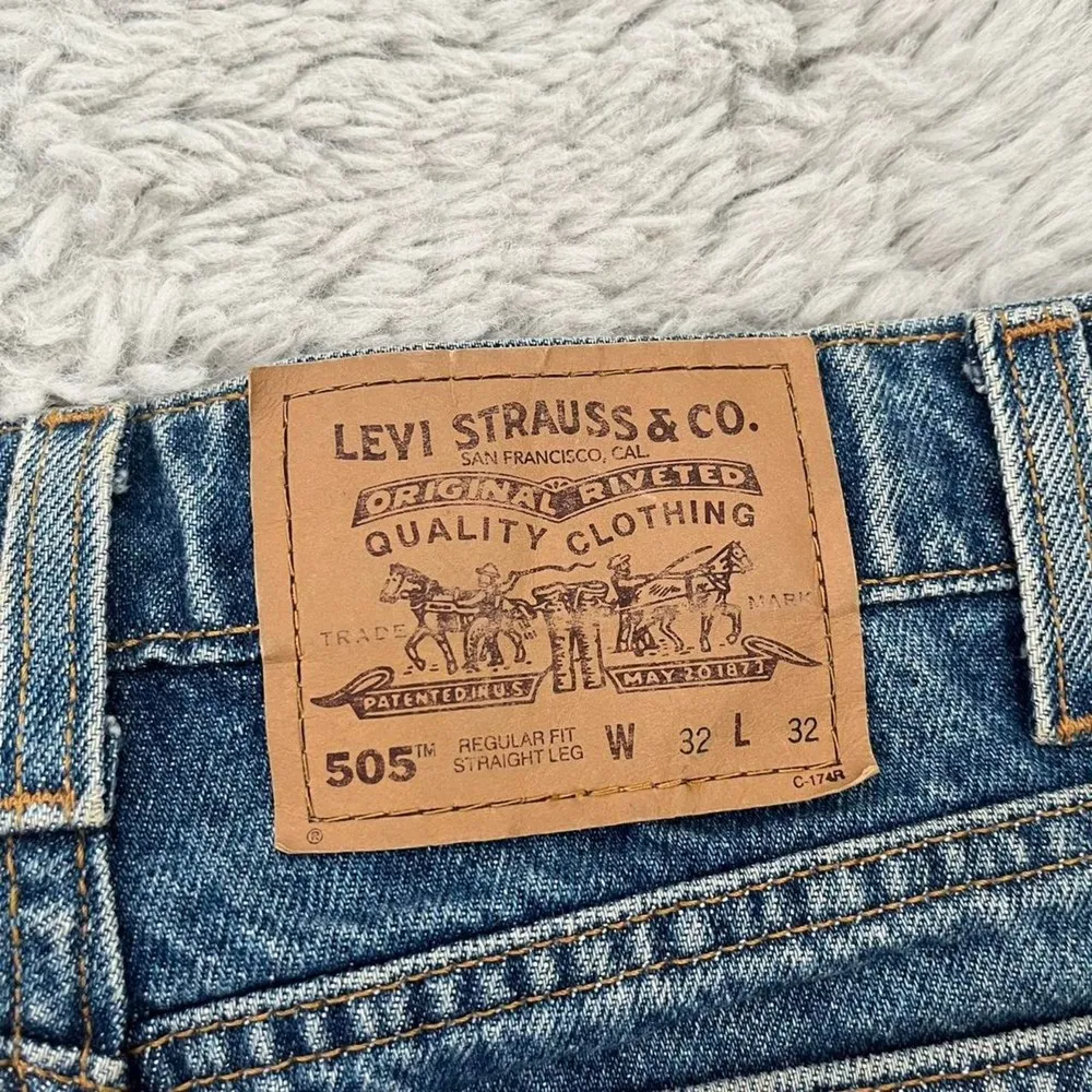 Vintage Custom Levi Jeans - Image 3