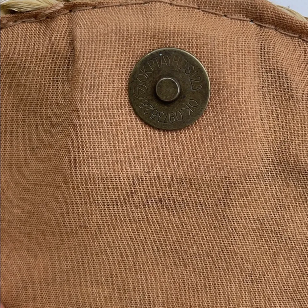 Sun’N’Sand Natural Straw Crossbody Bag - Image 6