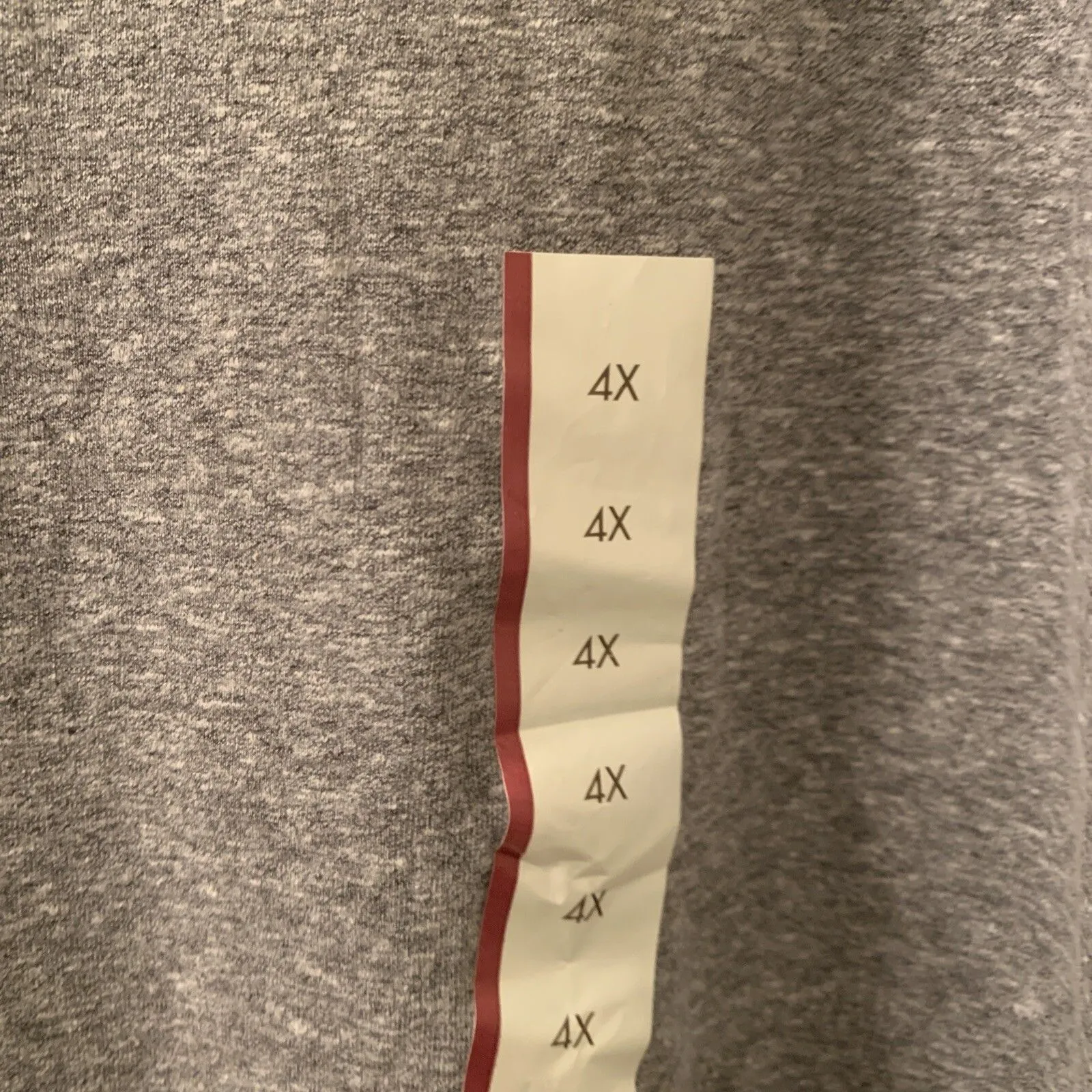 Ava & Viv Women's Plus Short Sleeve T-Shirt V Neck Top Size 4X Heather Gray - Image 4