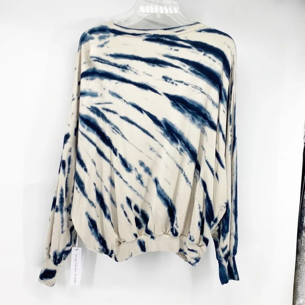 Young Fabulous and Broke Tie-Dye Cozy Sweatshirt cozy comfortable oversized - Image 8