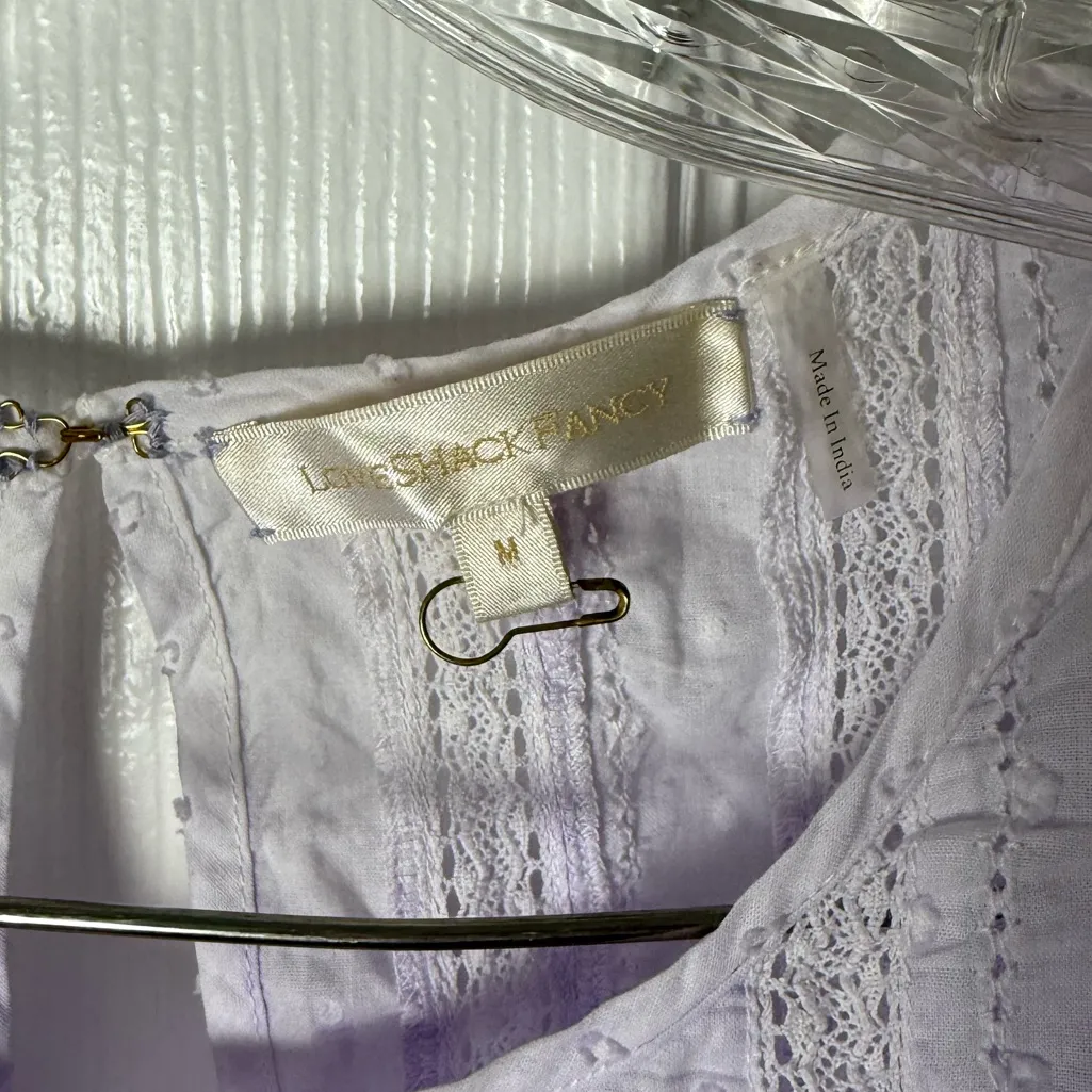 LoveShackFancy Natasha Heritage Mini Dress M - Image 8