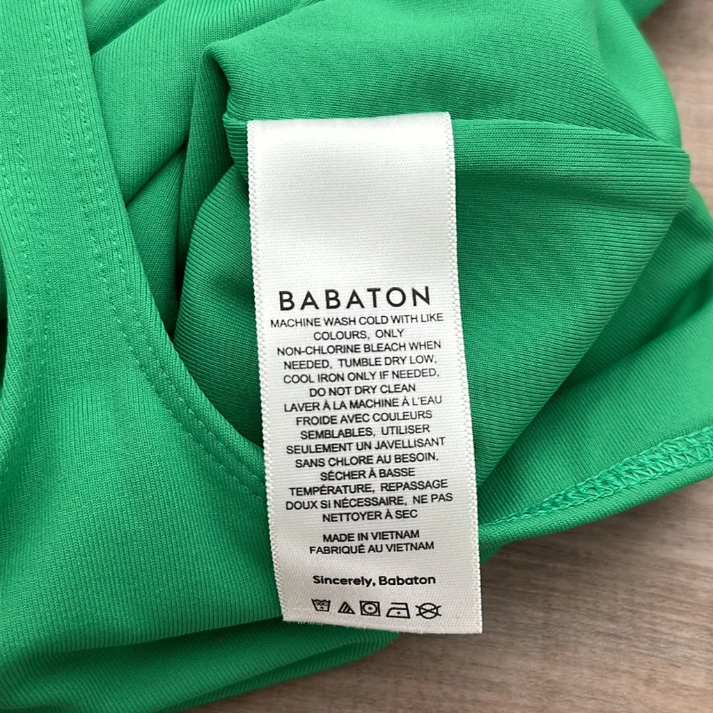 Aritzia Babaton V-Neck Plunge Bodysuit - Image 4