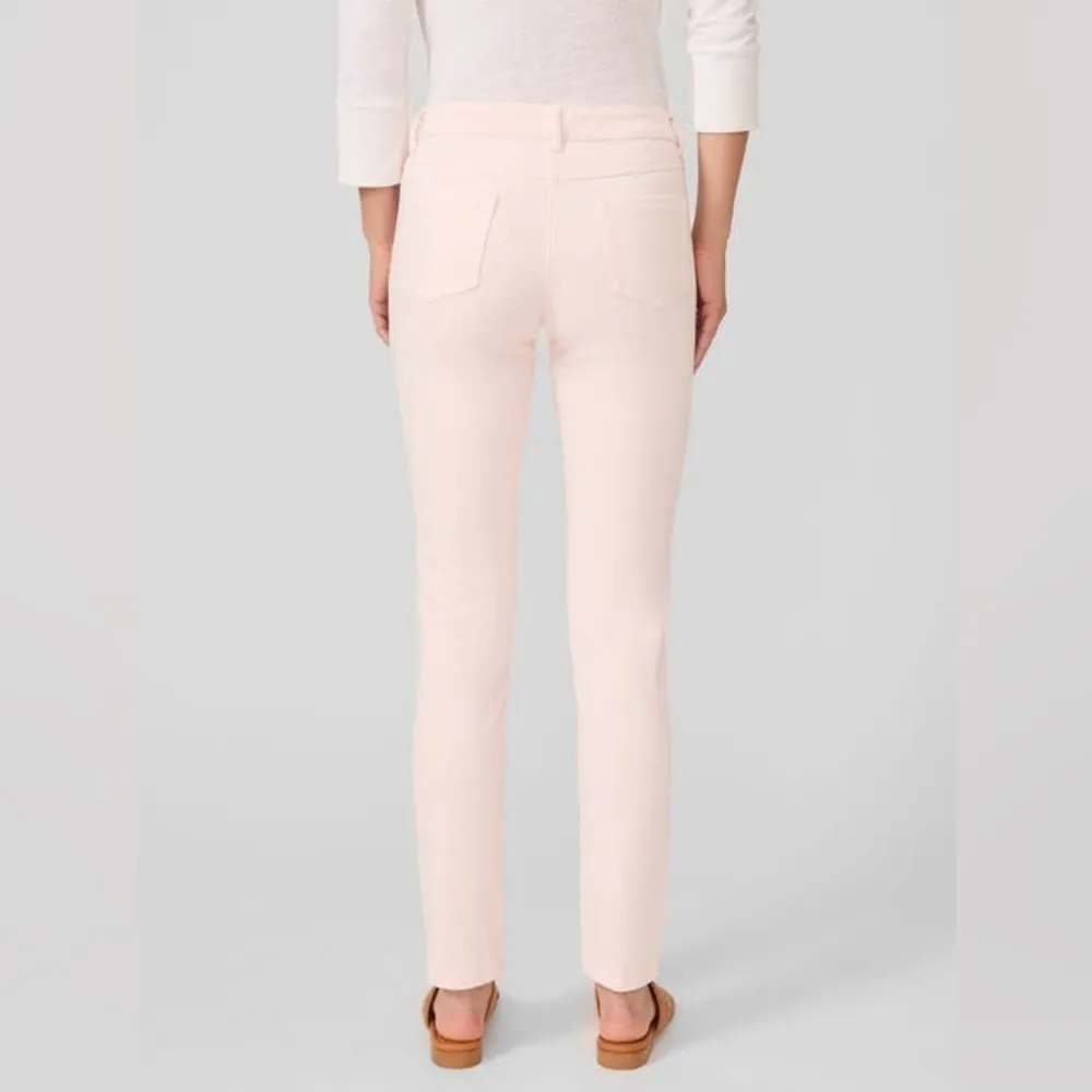 J. McLaughlin Lexi Soft Petal Pink Jeans sz 2 - Image 4