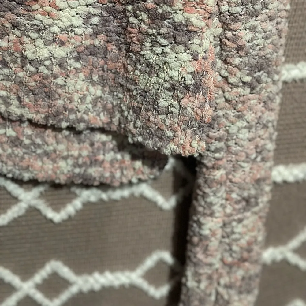 Candies crop fuzzy pastel multicolor long sleeve Y2K sweater - Image 7