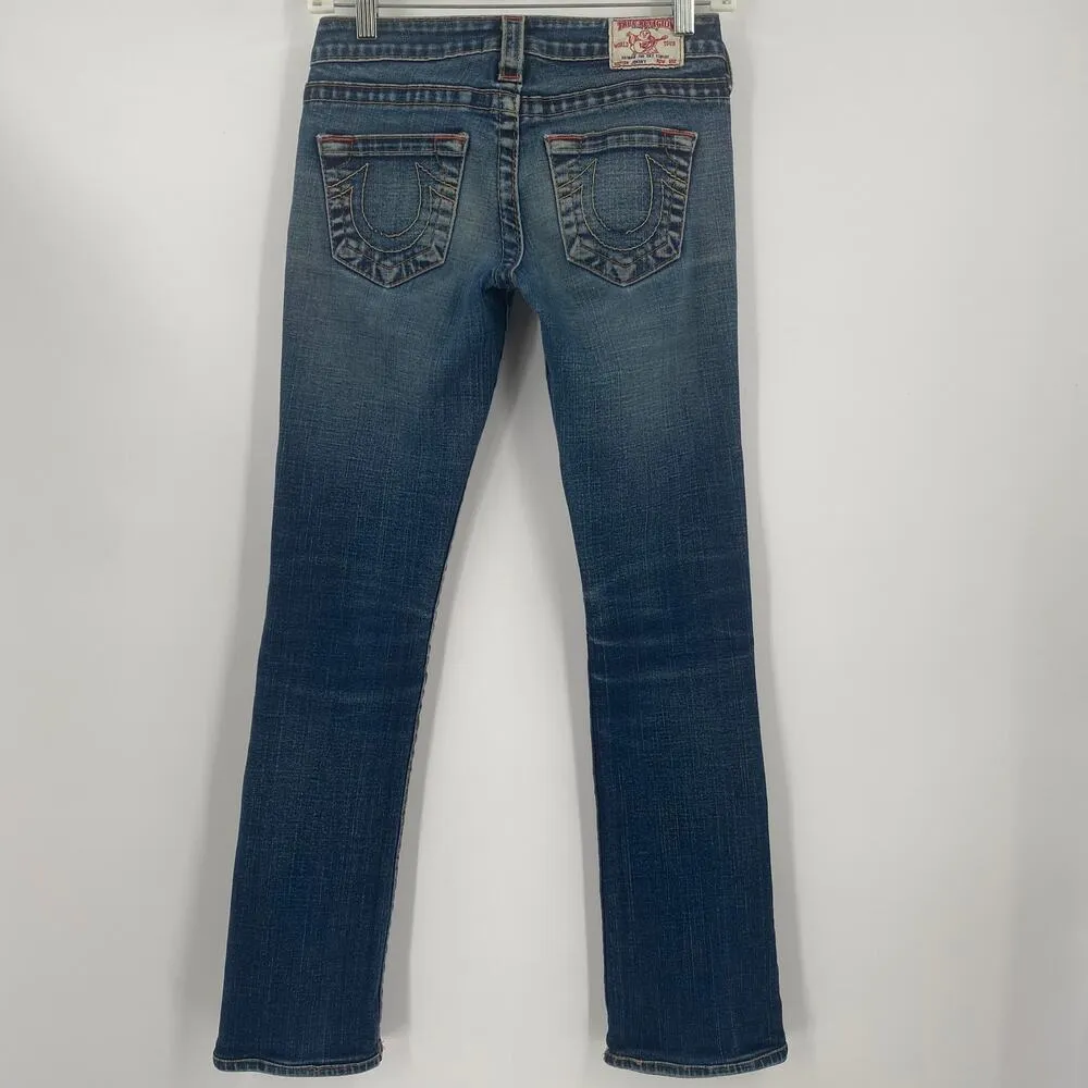 True Religion Johnny Straight Leg Jeans Size 24 - Image 6