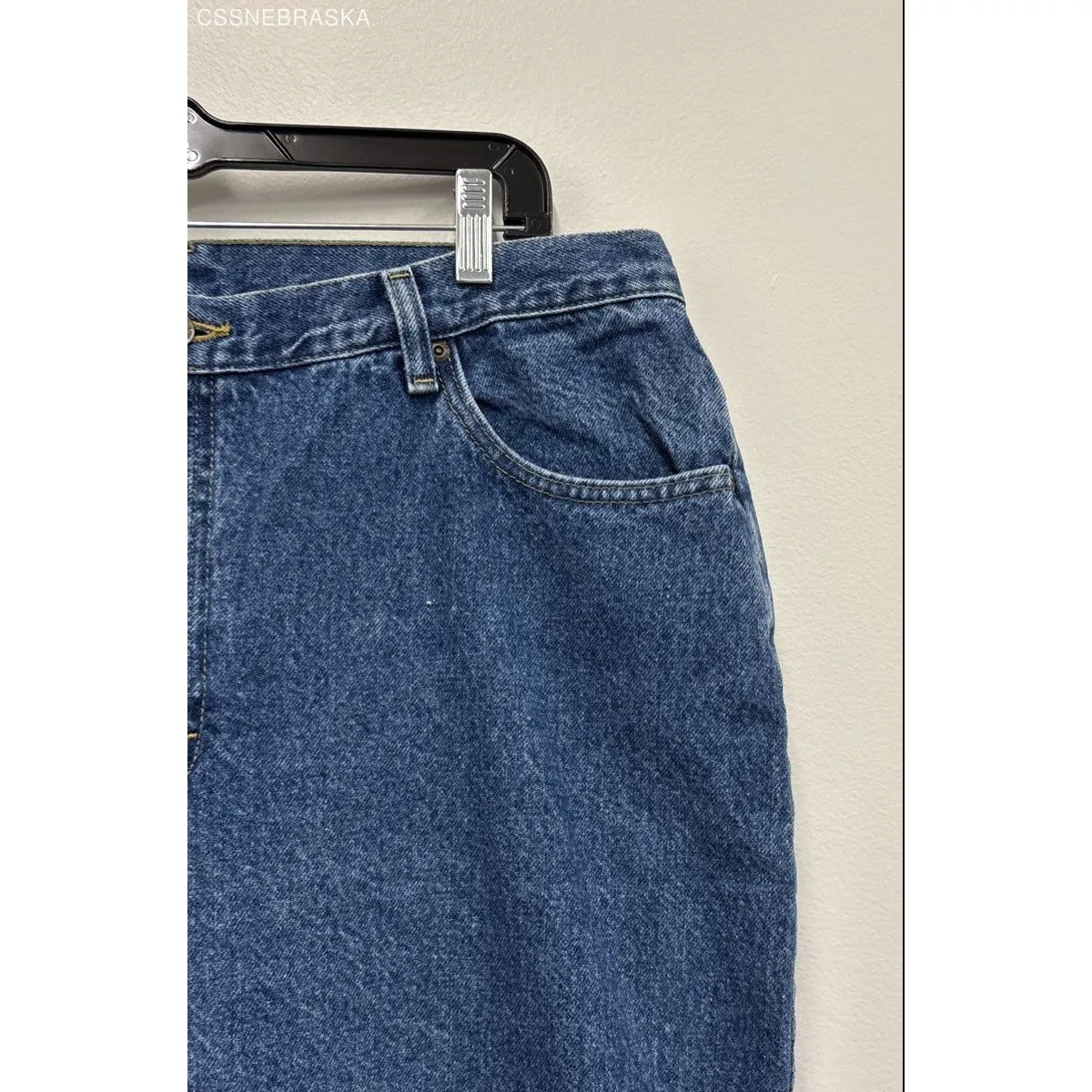 Riders 1305544 Blue Vintage 90s Womens Denim Jeans - Image 3