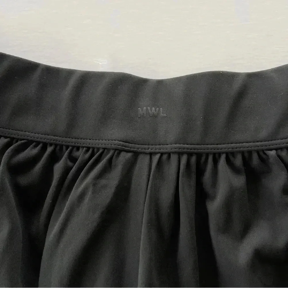 Madewell Flex Wrap Skort Black XS NWT - Image 9
