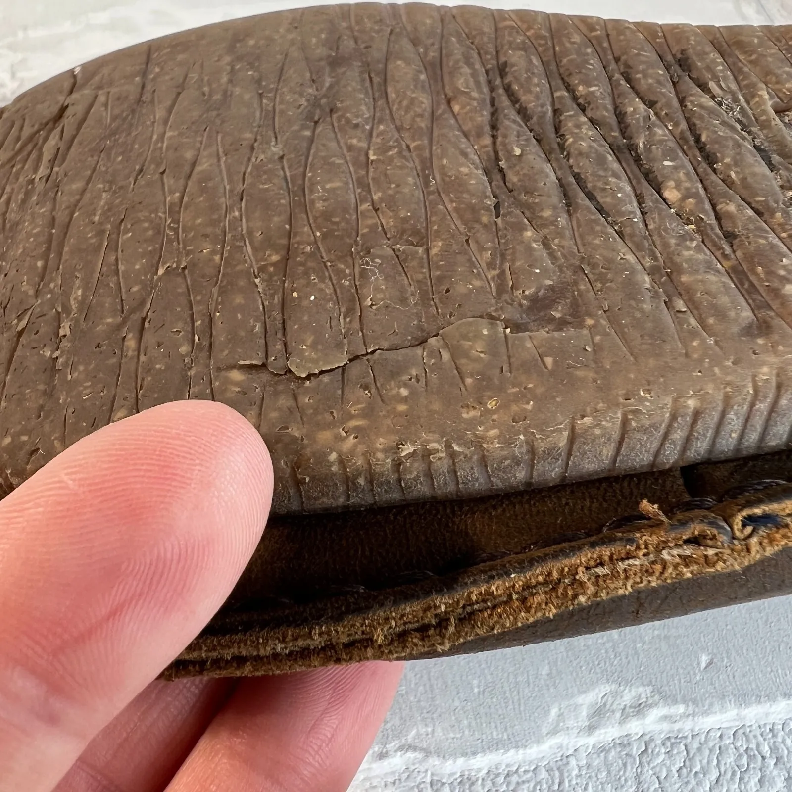 Clarks Shoes Womens 7.5 Brown Leather Janey Mae Artisan Purple Lace Up Moccasins - Image 14