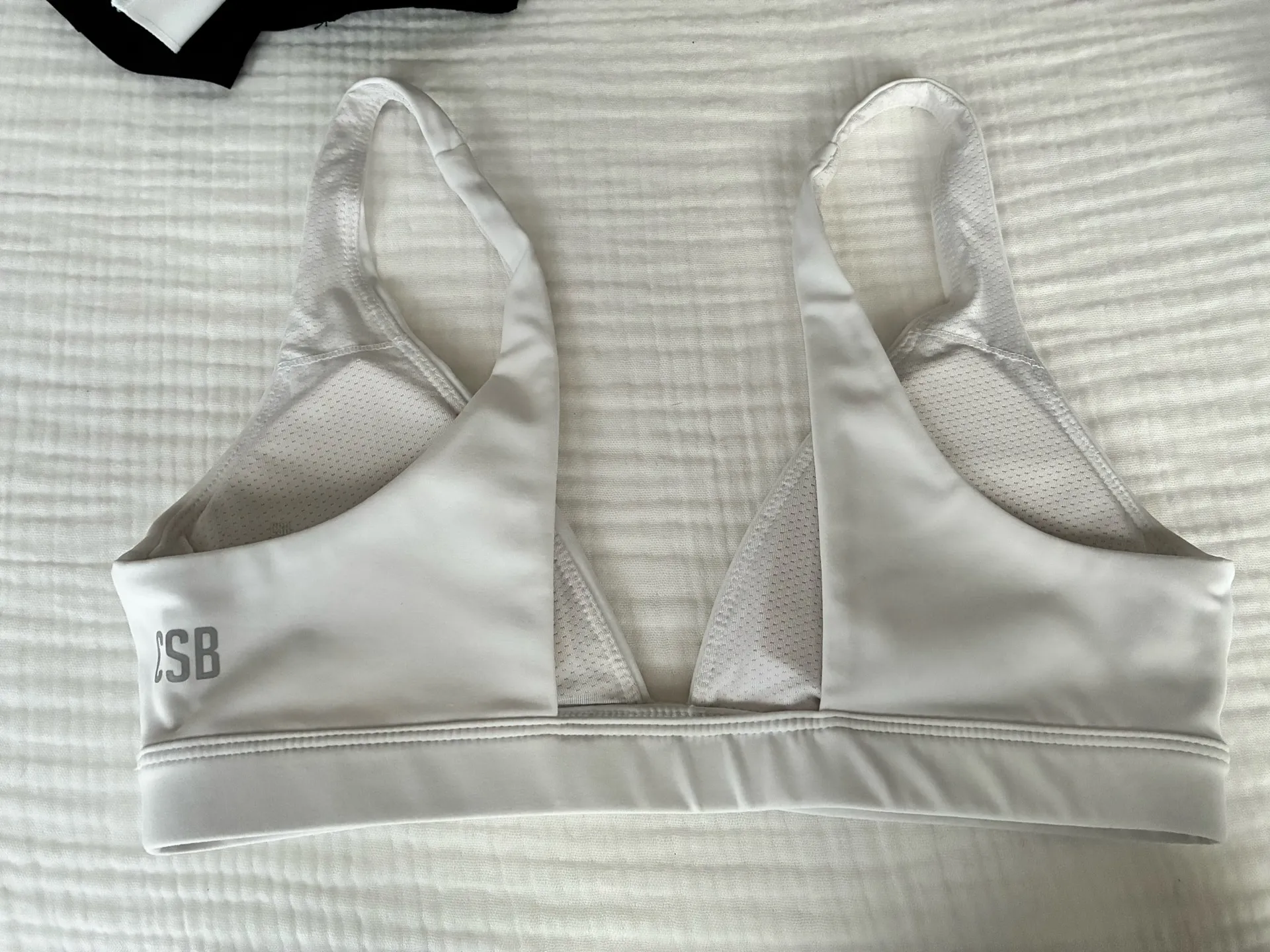 Crop Shop Boutique Bra White - Image 3