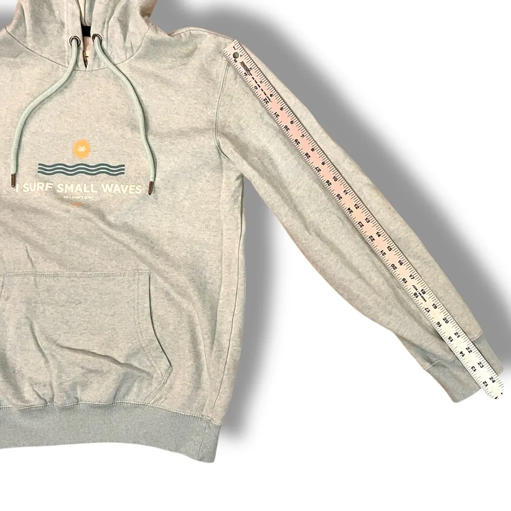 Ripping Surfer Mint Hoodie Sweatshirt Size Medium Heavy Weight Skater Beach Green - Image 6