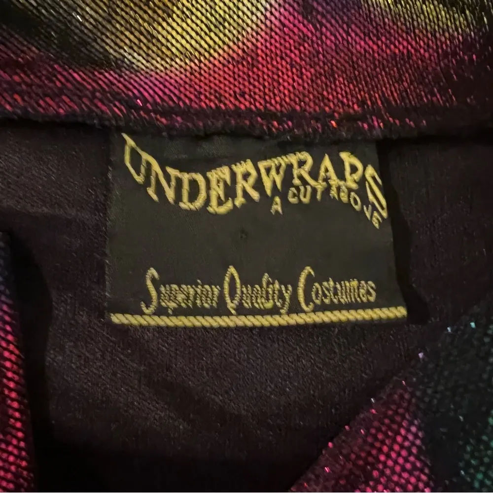 Disco 70’s Rainbow Metallic Top Size M - Image 15