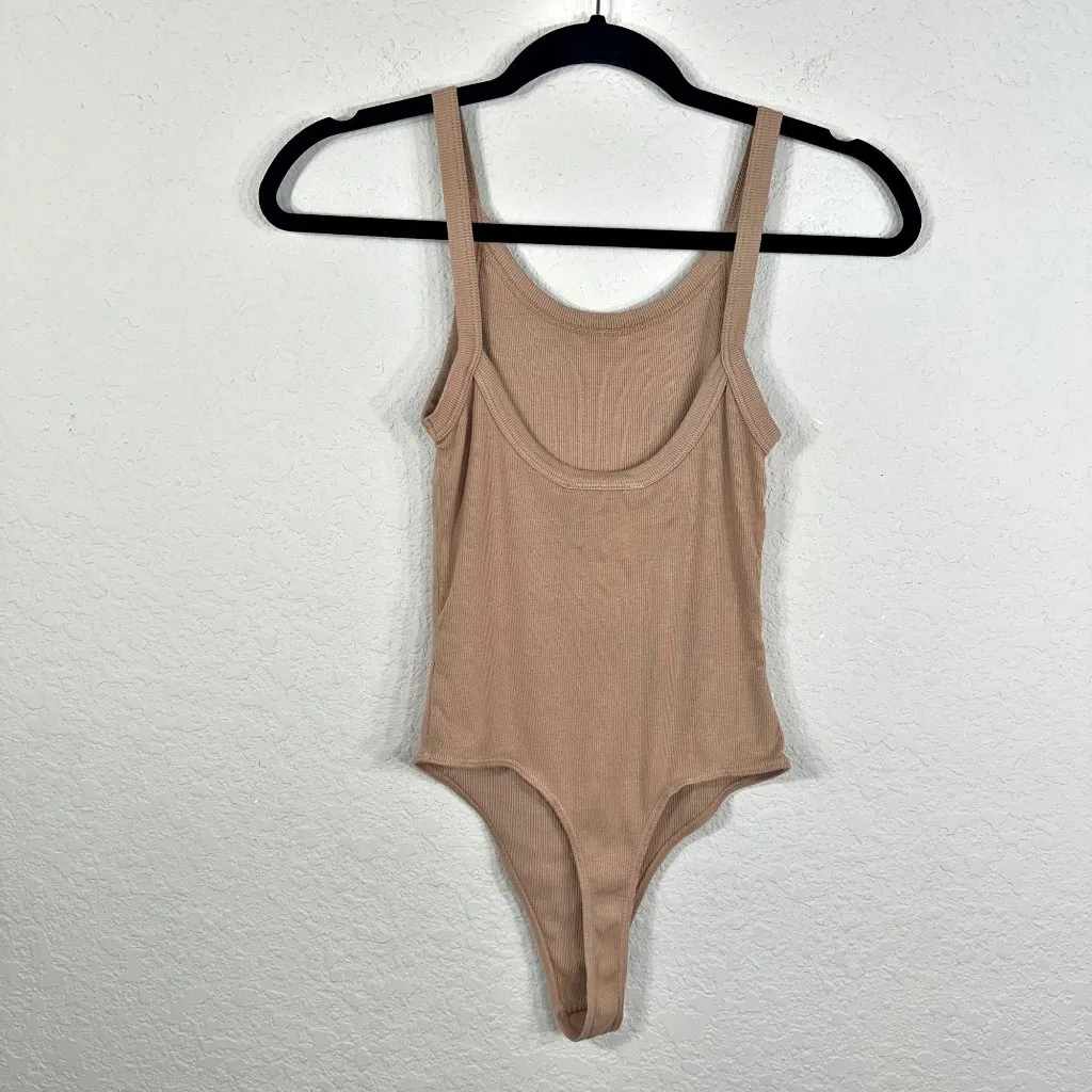 Stillwater 90s Bodysuit in Mushroom Brown - Image 3