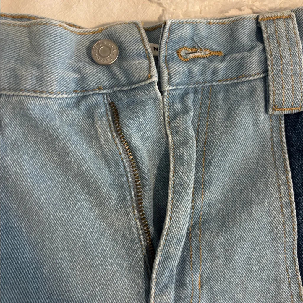 Pacsun Two-Tone Denim Shorts - Image 5