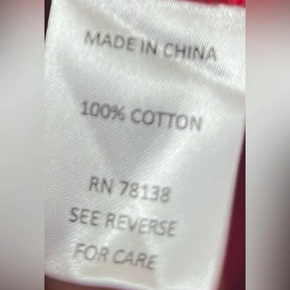 The Vermont Country Store Wide Wale maroon Corduroy Zip Front Vest, Size Medium Red - Image 6