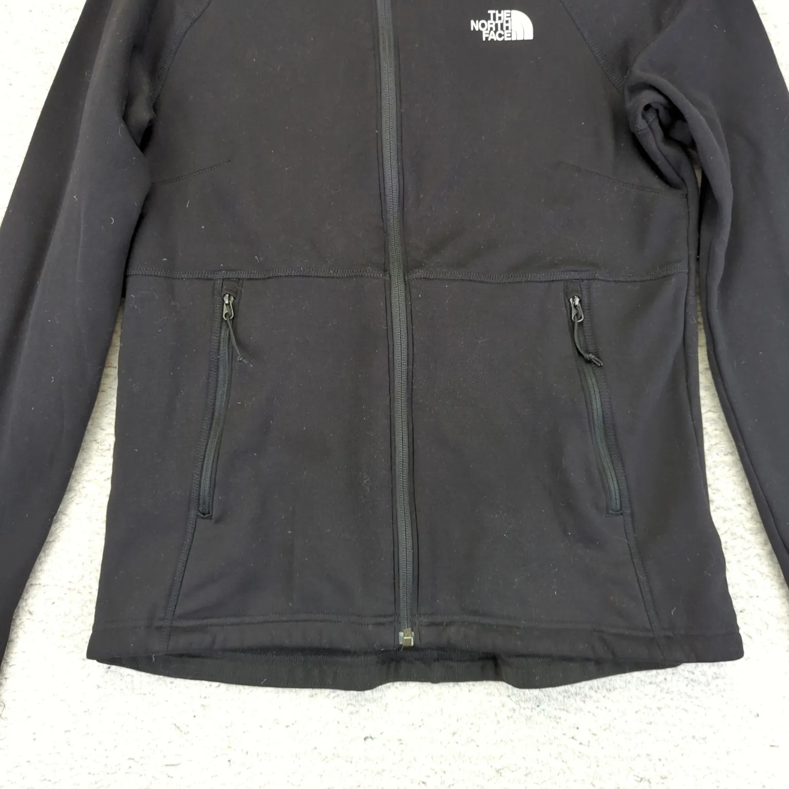 The North Face Canyonlands Full Zip Fleece Jacket Black Women's Size Medium - Image 7