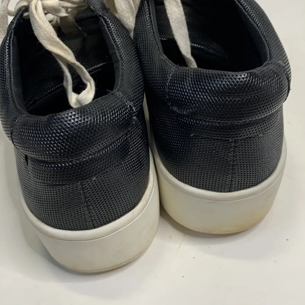 Steve Madden Black Lace-up Haris Platform Sneakers Shoes S-142 Size 10 - Image 6