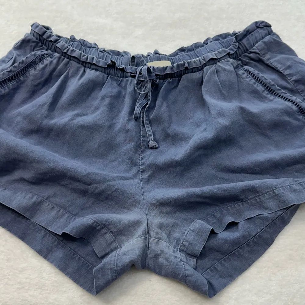 Anthropologie Cloth and Stone Blue Women’s Stretchy waist Drawstring  Size L - Image 4