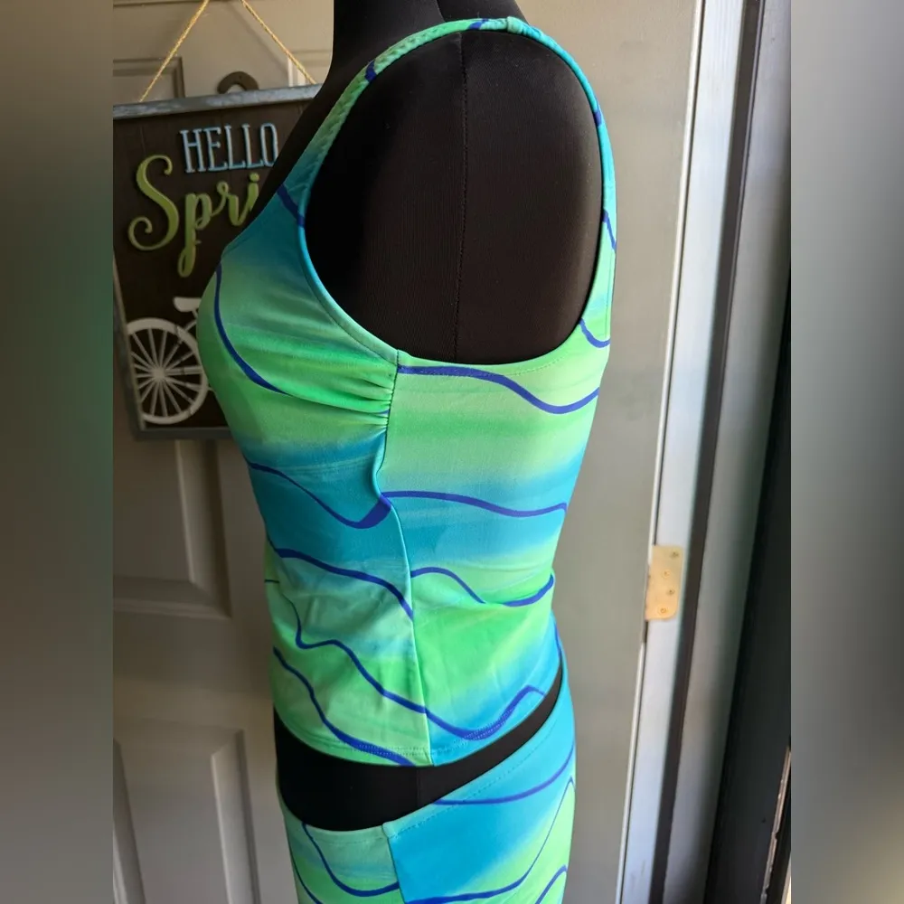 Vintage 90s Beach House by Gabor electric wave scoop two - Image 6