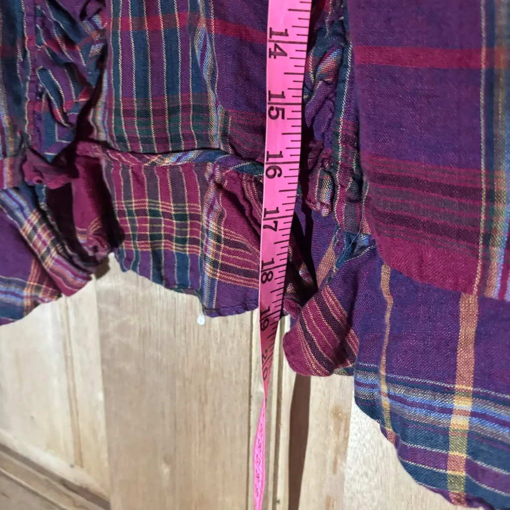 Lauren Ralph Lauren women’s pink and Blue vest size‎ PM - Image 5