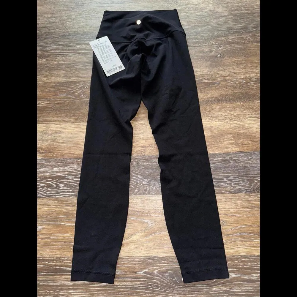 Lululemon Align High Rise 25” Black Size 4 NWT - Image 2