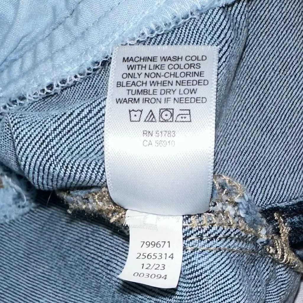 Maurice's   Jean Jacket Size Small - Image 8