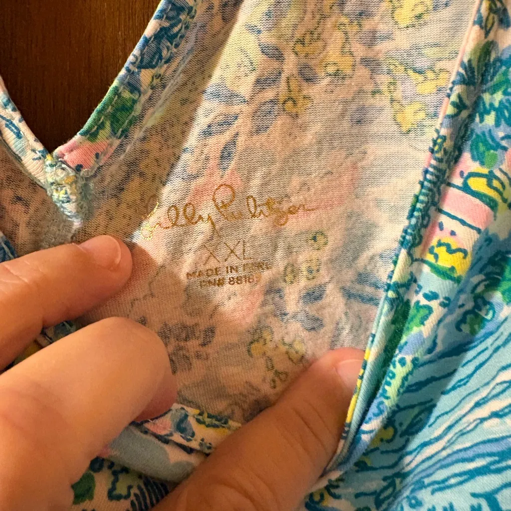 Lilly Pulitzer Kristen Swing Dress in Lilly Loves South Carolina Surf Blue - Image 4