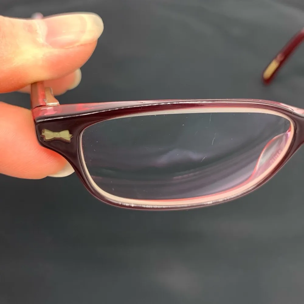 TED BAKER Lawn Party Eyeglasses Berry Pink | 51-15-140 - Image 8