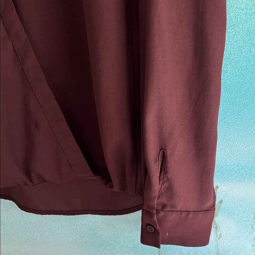 Ann Taylor Deep Red Skirt - Image 3