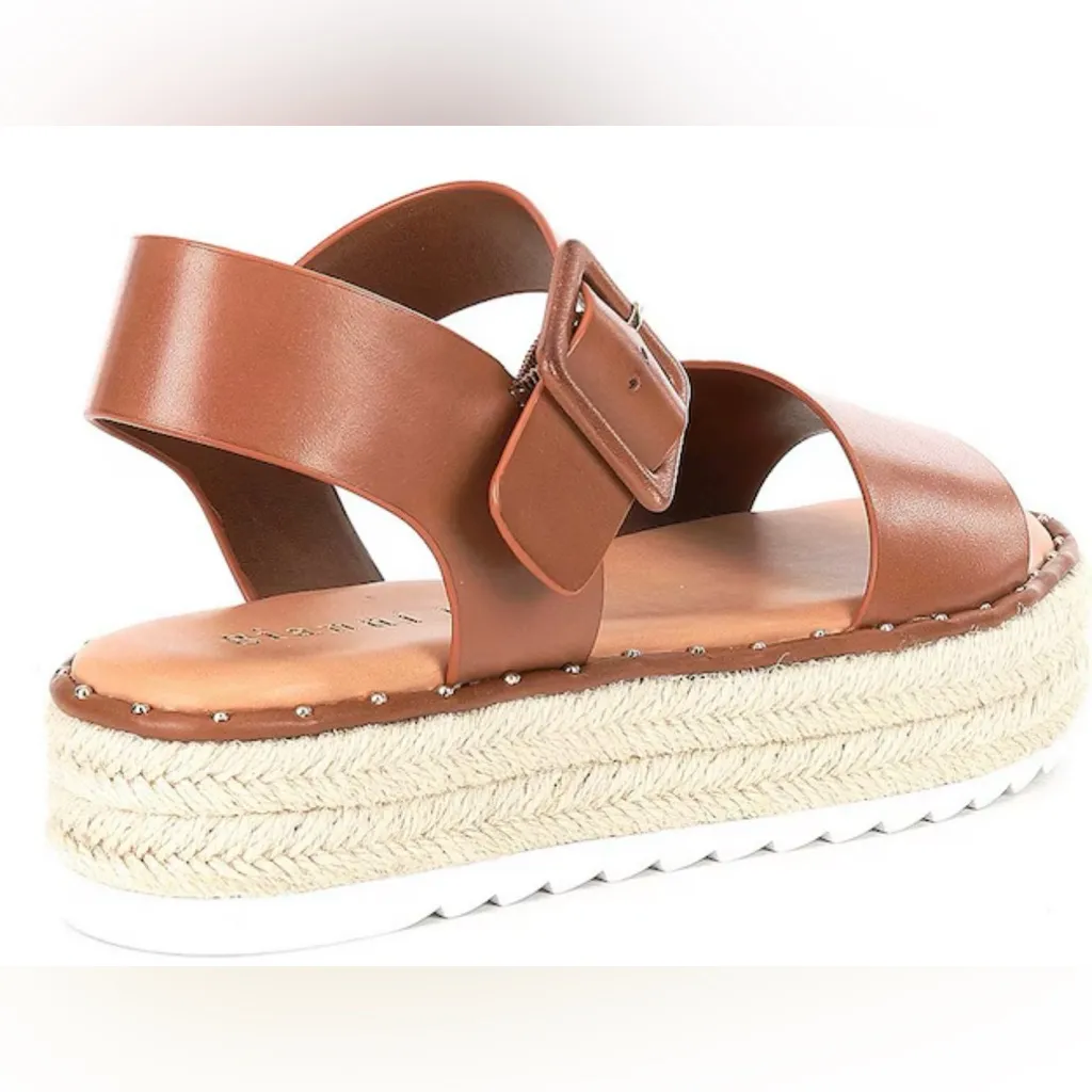 Gianni Bini Womens Keegan Espadrille Platform Sandals in Vacay Tan Size 10 - Image 3