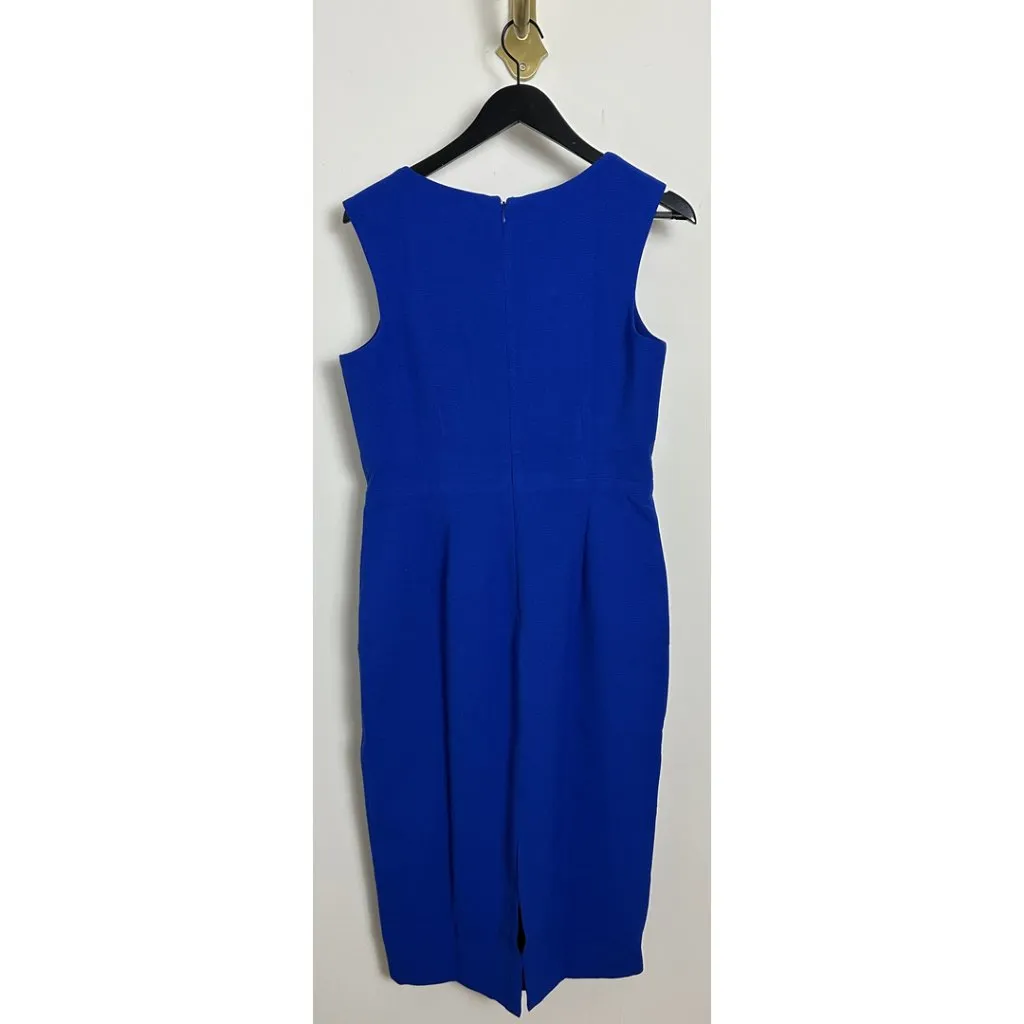 DRESS THE POPULATION Nicole Sweetheart Neck Cocktail Dress in Electric Blue - Image 7