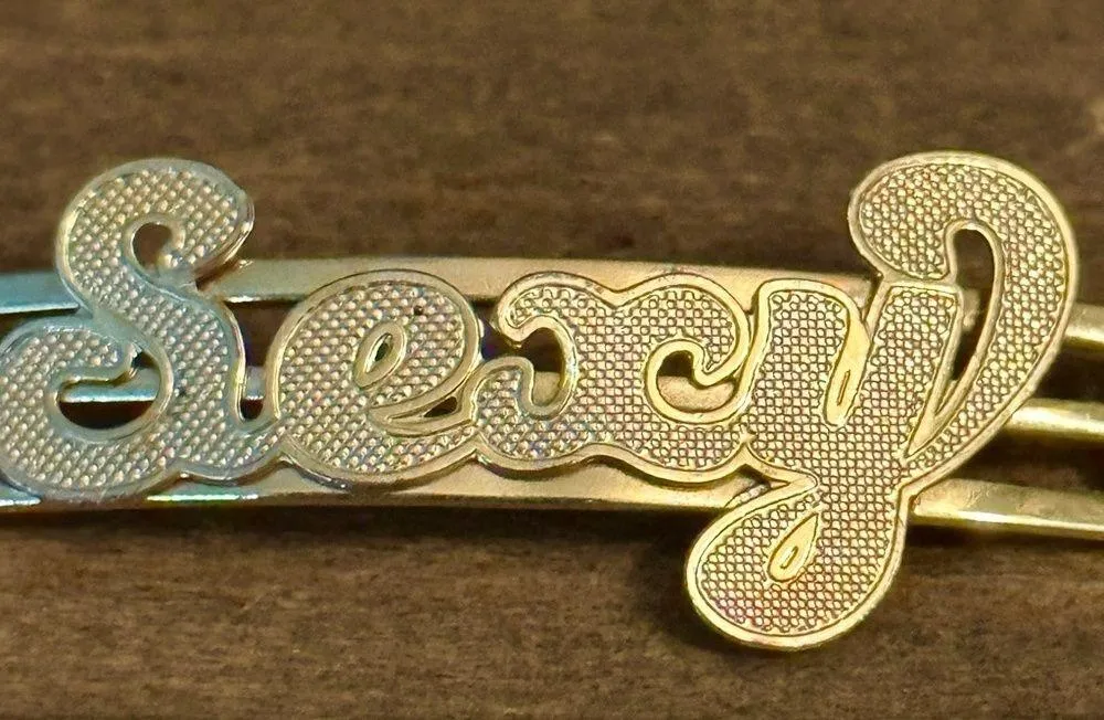 GHR stamped gold Sexy bracelet - Image 2