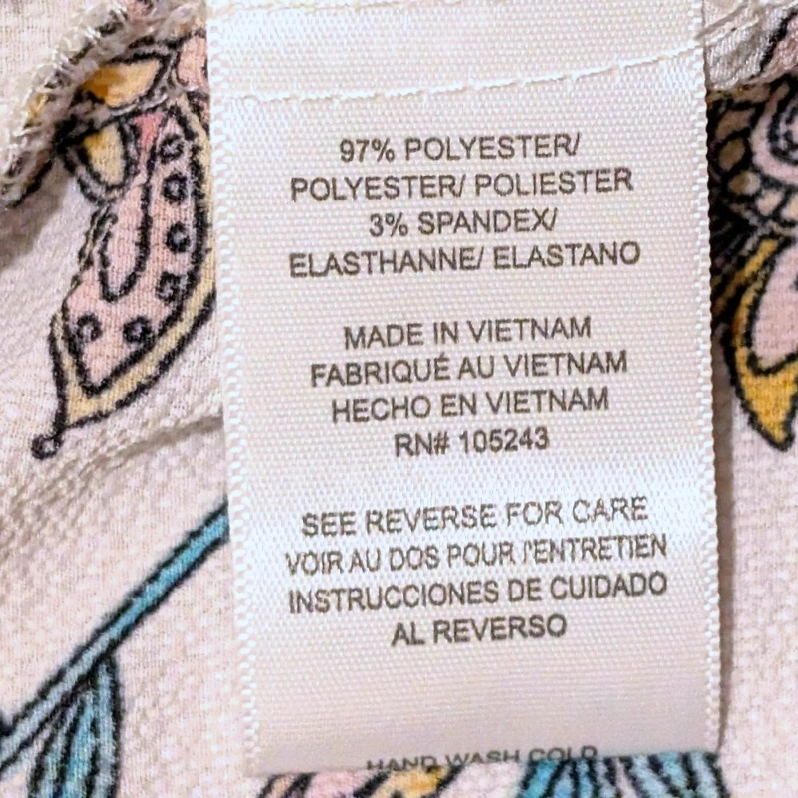 Bobeau Womens Plus 2X White Floral Kimono  Top Cardigan Wrap Duster Nordstrom - Image 5