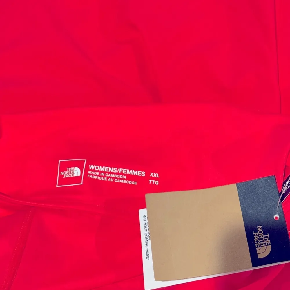 THE NORTH FACE Arque Hike Scoop Neck Racerback Dress Radiant Poppy Size XXL NEW - Image 8