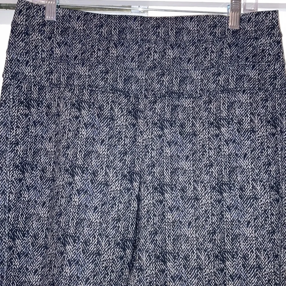 Rewind Pull On Pants Herringbone Print Women’s Size Large L - Image 2