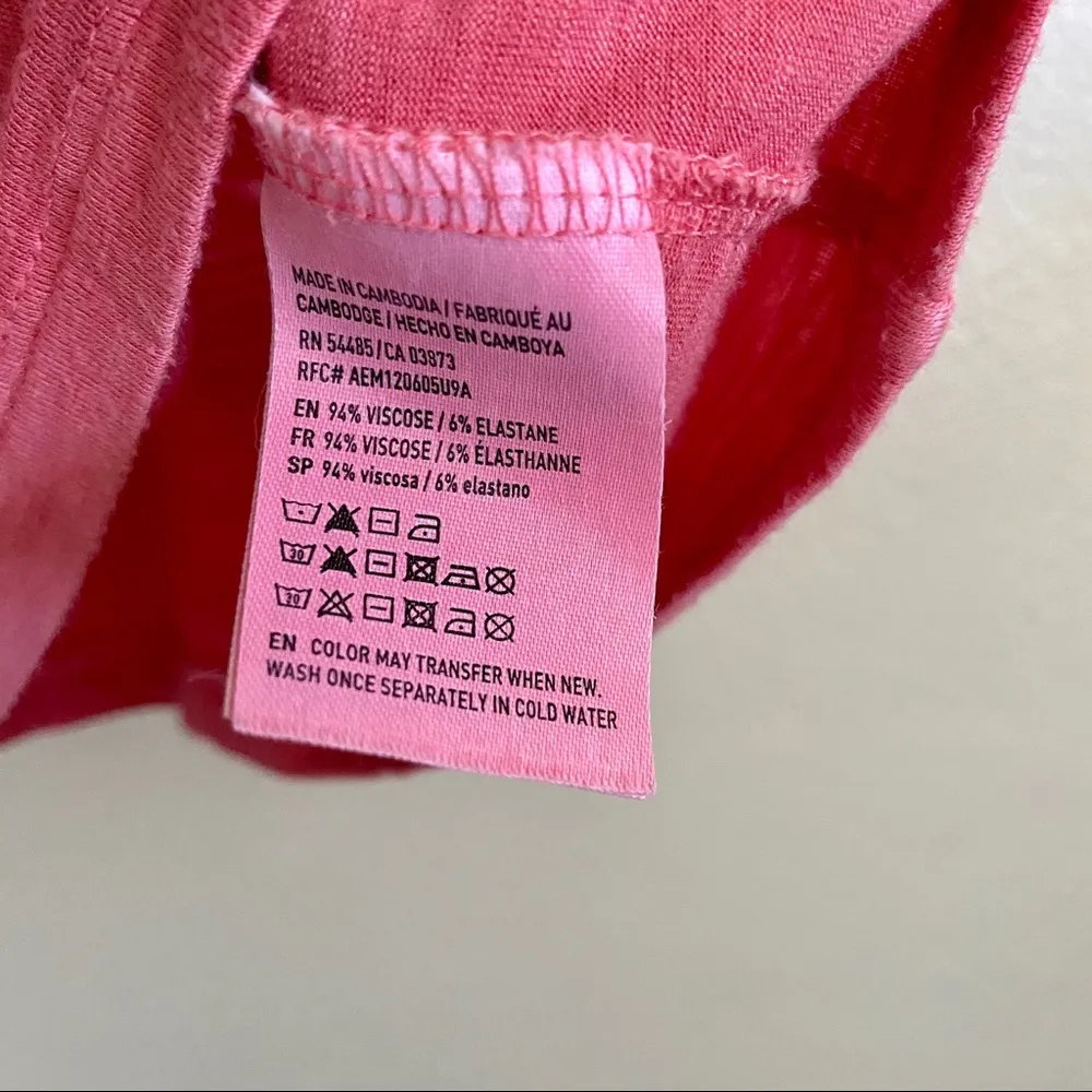 American Eagle Slub Knit Off the Shoulder Top Size Small - Image 5