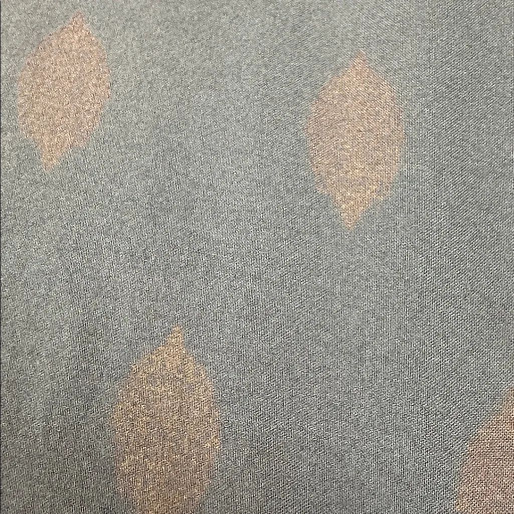 Fusion Viscose Gray with Gold Tassels and Beads Short Cap Sleeve Dress Sz Small - Image 11