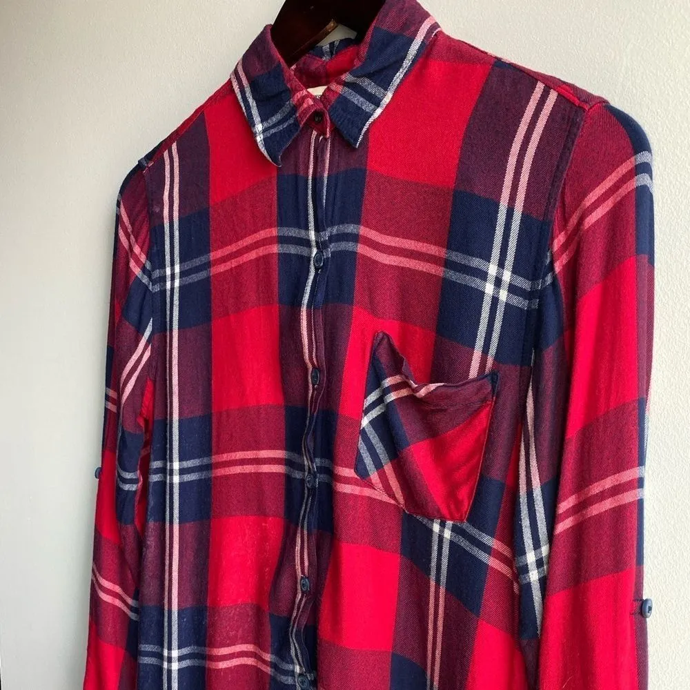 Woolrich Plaid Flannel Shirt - Image 3