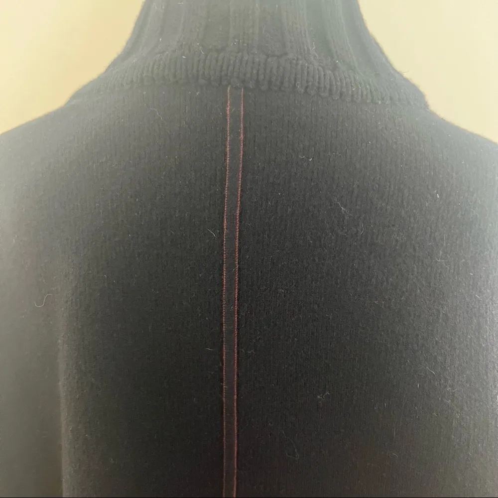 THEORY Palomina Plumose Knit Poncho Sweater - Image 7