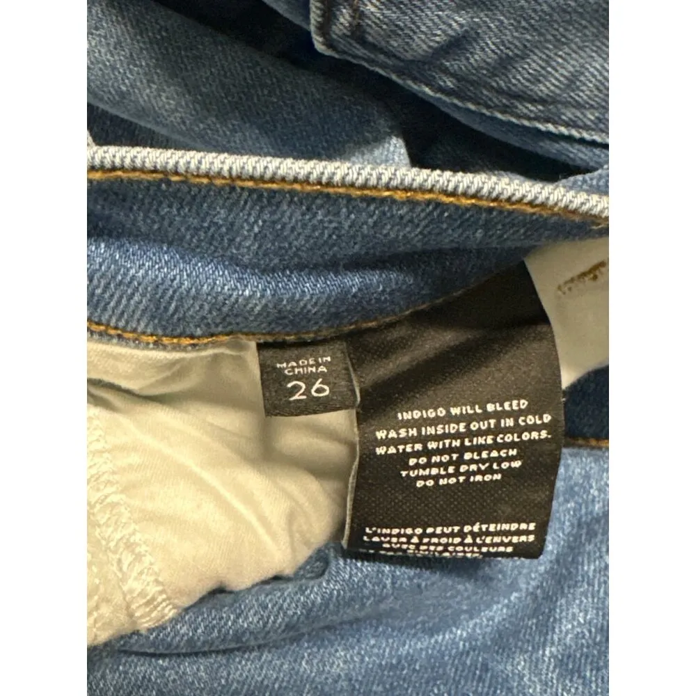 J Brand Selena Mid-Rise Crop Bootcut Jeans Cerulean Womens Size 26 - Image 10