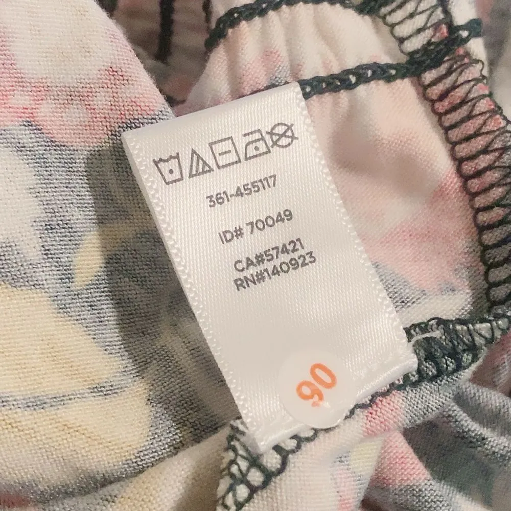 XS LOFT Beach Wear Soft floral halter jumpsuit Tropical - Image 7