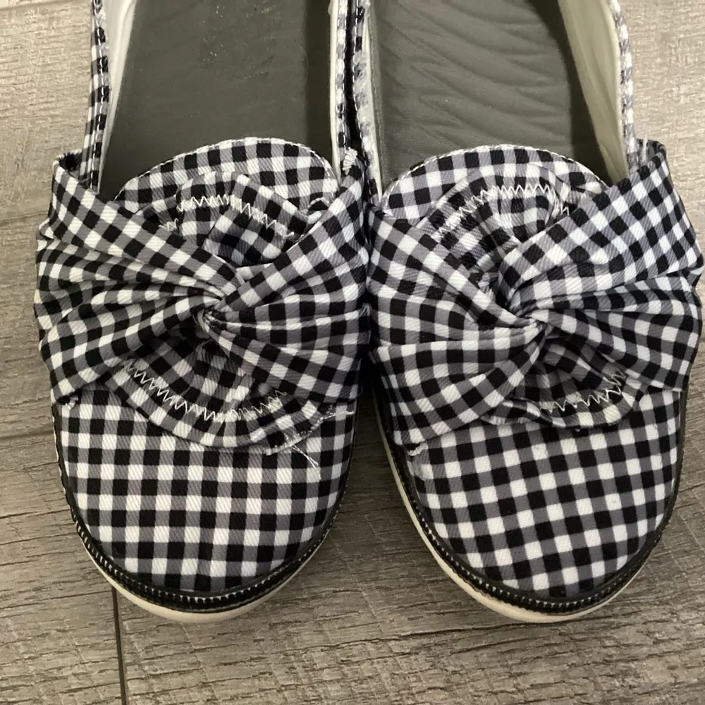 Baretraps Vally Gingham Slip On Shoes Size 9 - Image 6