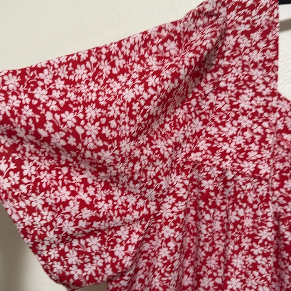 NWT red floral maxi dress plus size 3X - Image 2