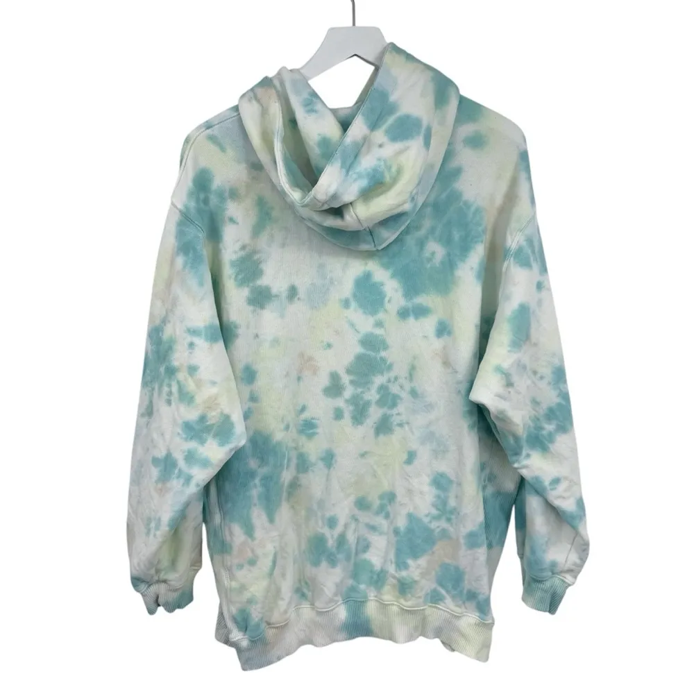 Aerie Tie Dye Oversized Distressed Hoodie Size Large - Image 4