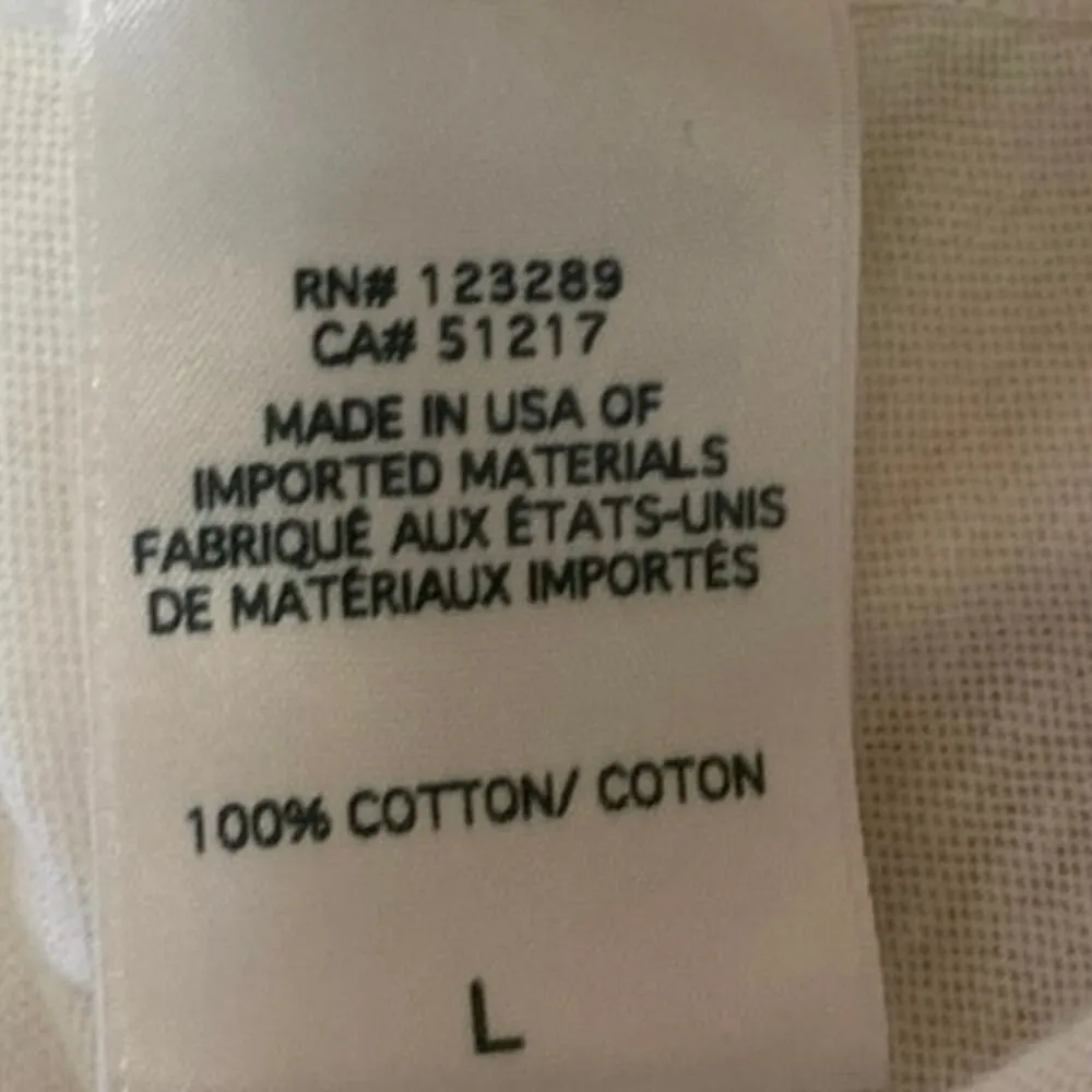 Lauren Moshi Ashlin White Red Lips Graphic Print Sleeveless Cami Tank Top Size L - Image 5