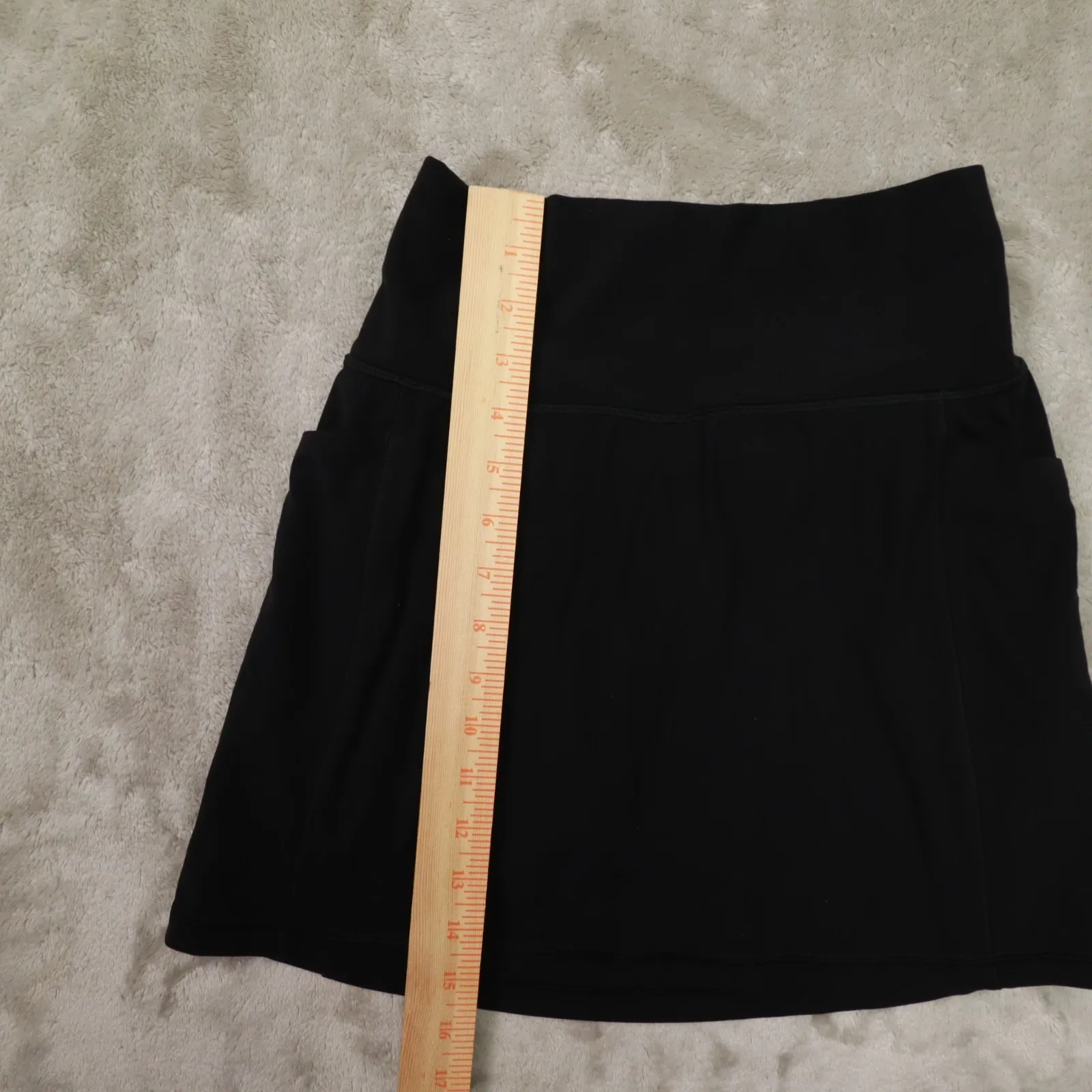 ATHLETA Salutation Stash Pocket 16.5" Skort Black Size XXS 837435 Tennis - Image 6