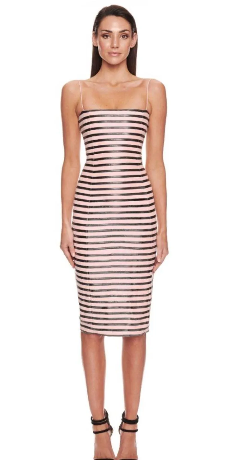 Eliya The Label Amalie Dress in Navy Blue - Image 2