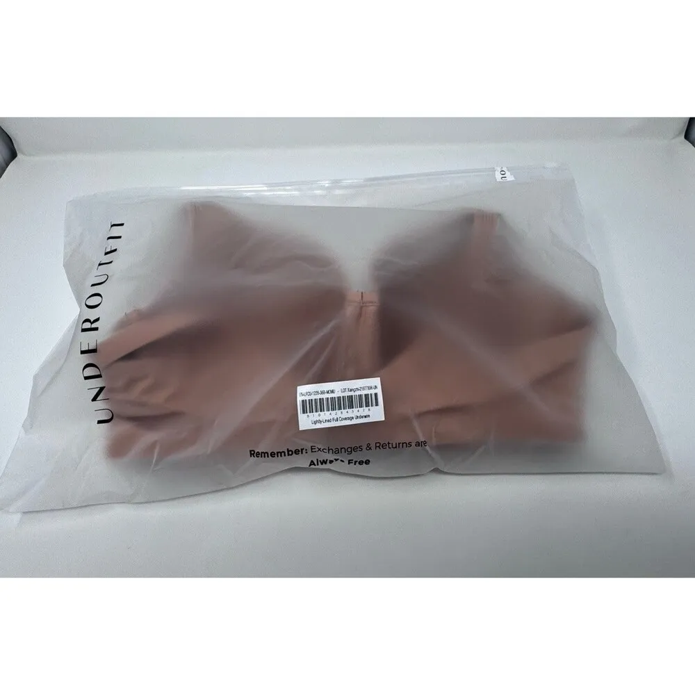 Underoutfit The Underwire Cradle Bra Mocha Mousse Size 36B NWT Brown - Image 6